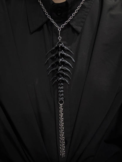 Special-Shaped Bone Removable Pendant Necklace,Lumivault.