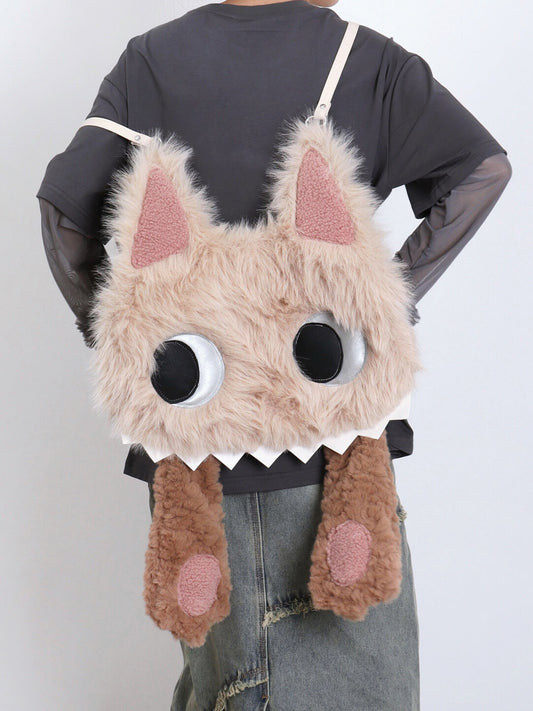 Cute Hidden Face Kitten Backpack | bag | Three Fleas