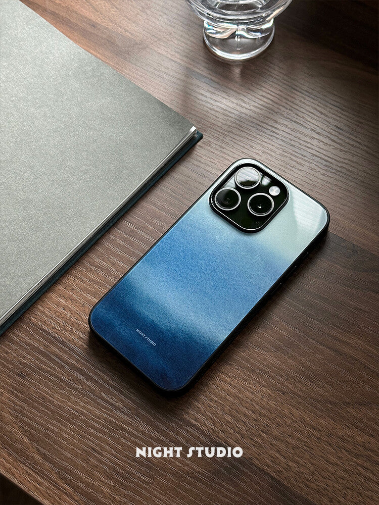 Distant Mountain Blue Phone Case
