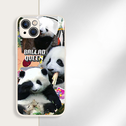 [ Meme Case ] Panda Panda Silicone Mirror Case