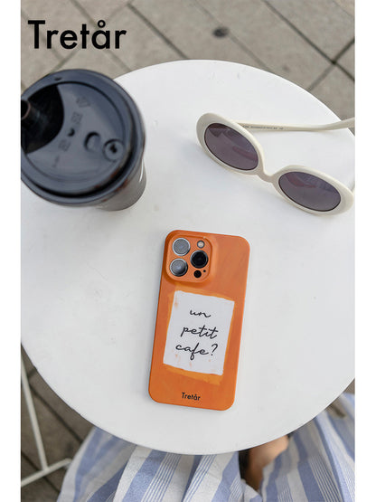 Amber Orange Phone Case