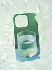 🧊 Glass of ice water | iPhone Case | Three Fleas Exclusive