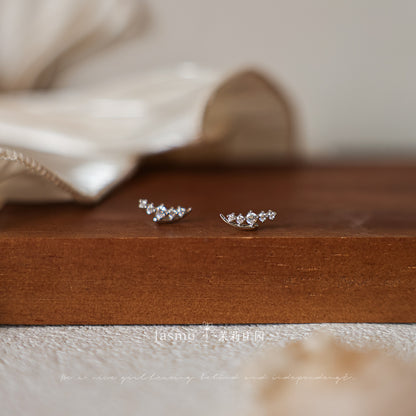 Minimalist Mini Zircon Earrings