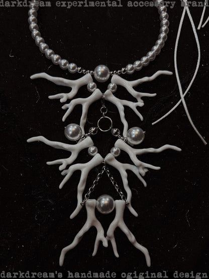 Special-Shaped Detachable Hand-Tied Necklace,Lumivault.