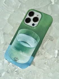🧊 Glass of ice water | iPhone Case | Three Fleas Exclusive