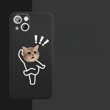 [ Meme Case ] Surprise dog and cat phone case | phone accessories | Three Fleas