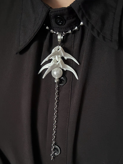 Solitaire Bloom Necklace /Earring Set,Lumivault.