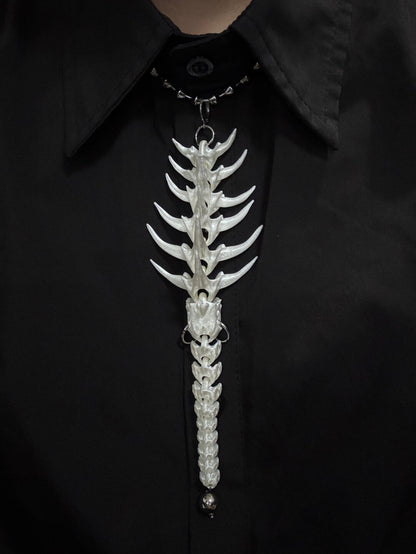 Special-Shaped Bone Removable Pendant Necklace,Lumivault.