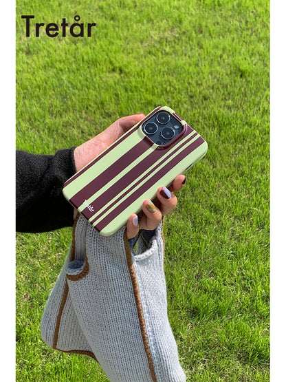 Avocado Stripes Phone Case