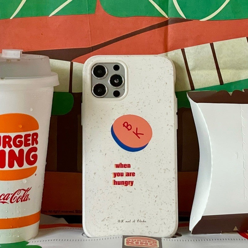 I Love Junk Food Degradable Phone Case
