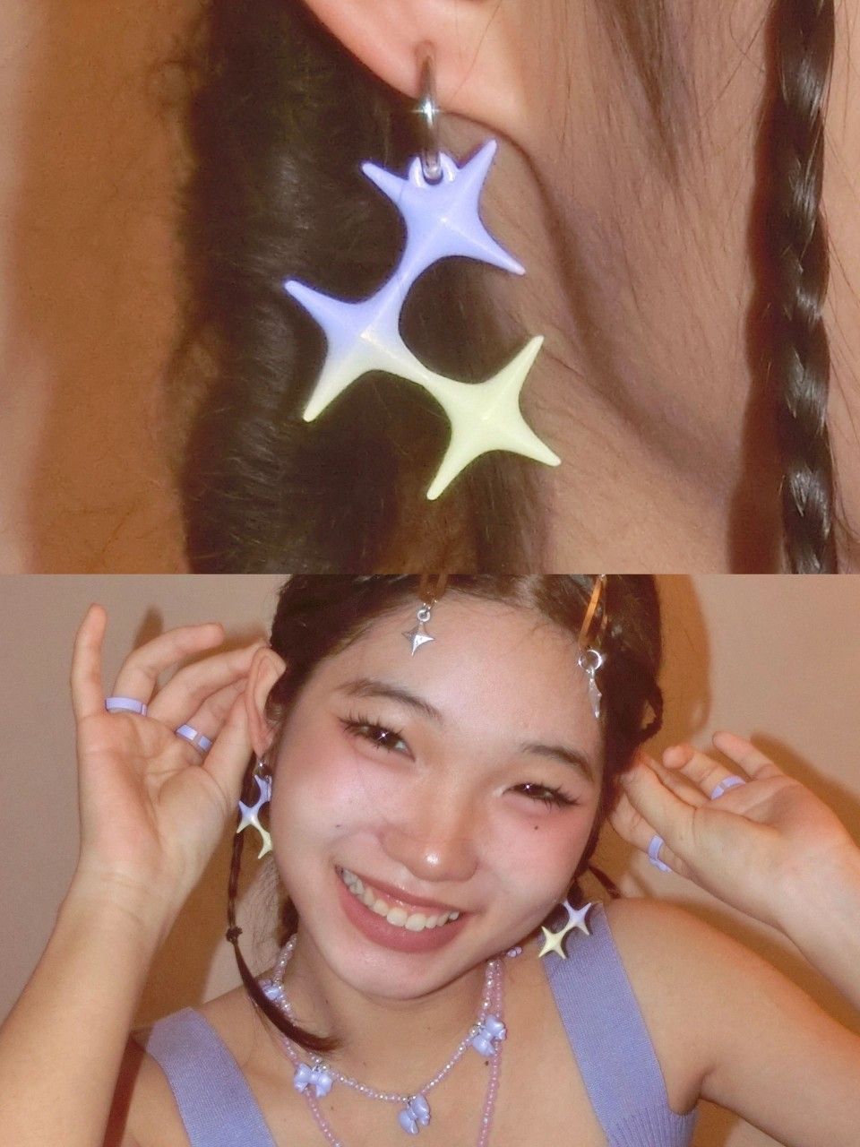 Statement Star Earrings