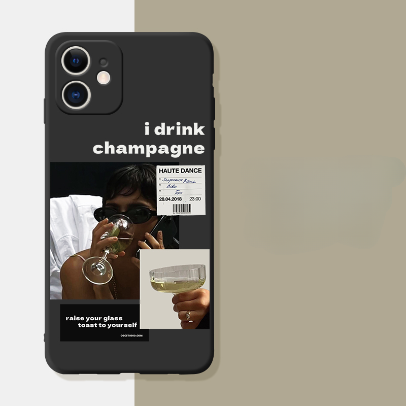 [ Meme Case ] I drink champagne phone case