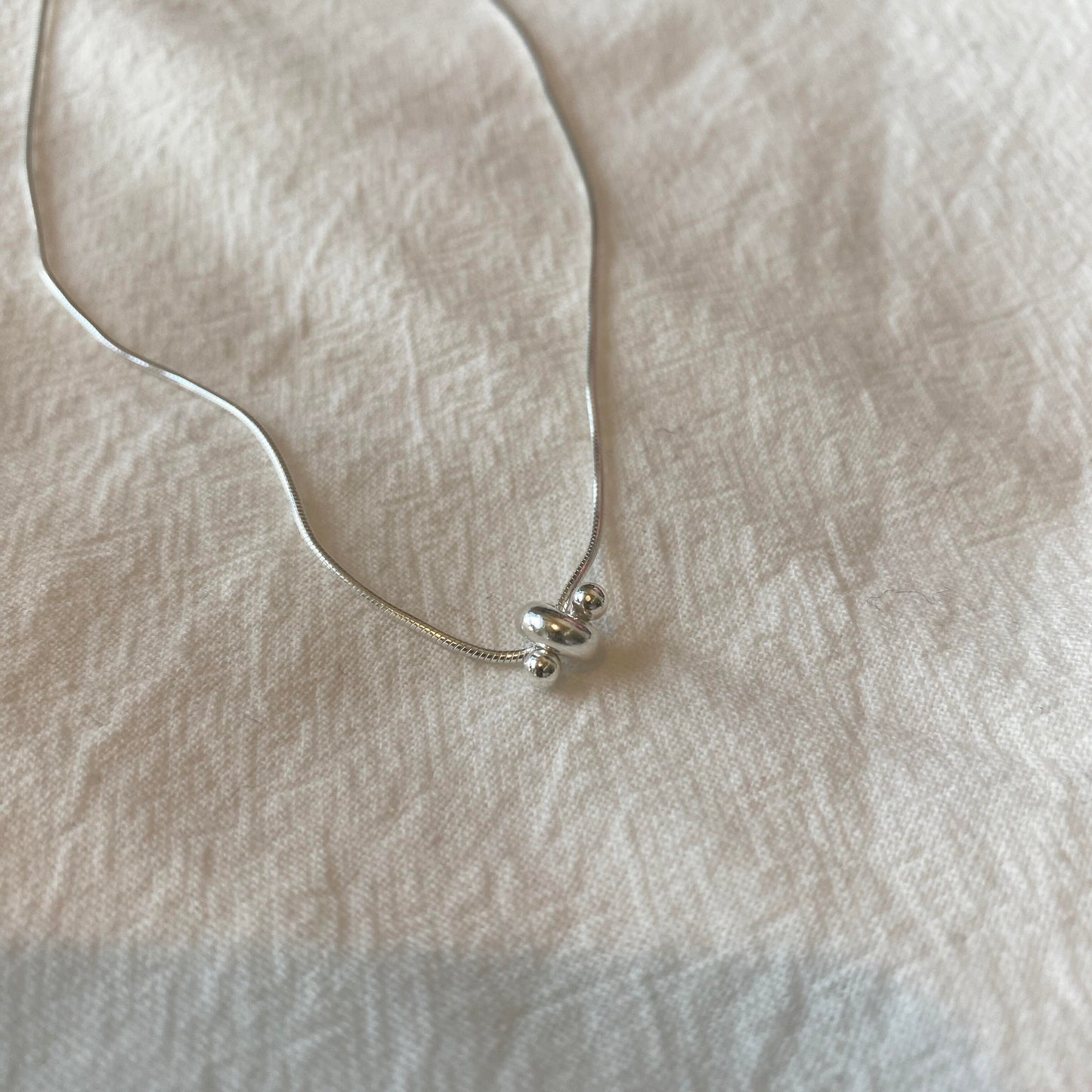 925 Sterling Silver Adjustable Chain Necklace