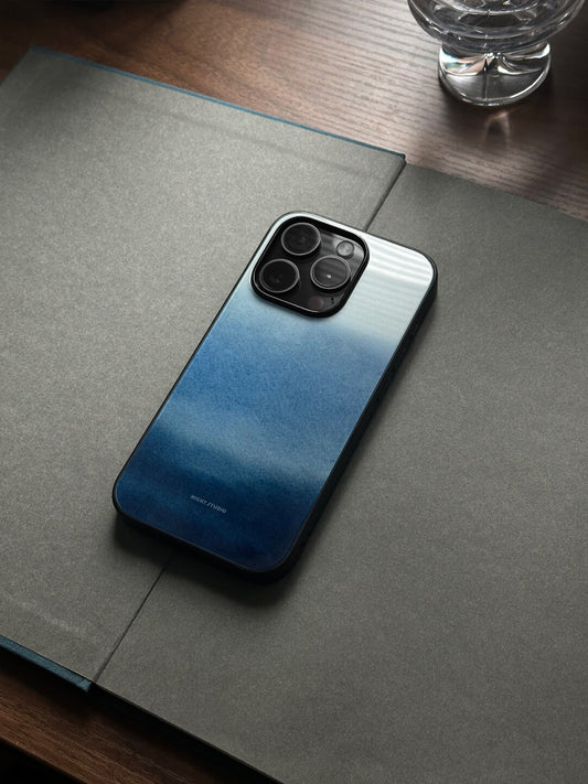 Distant Mountain Blue Phone Case