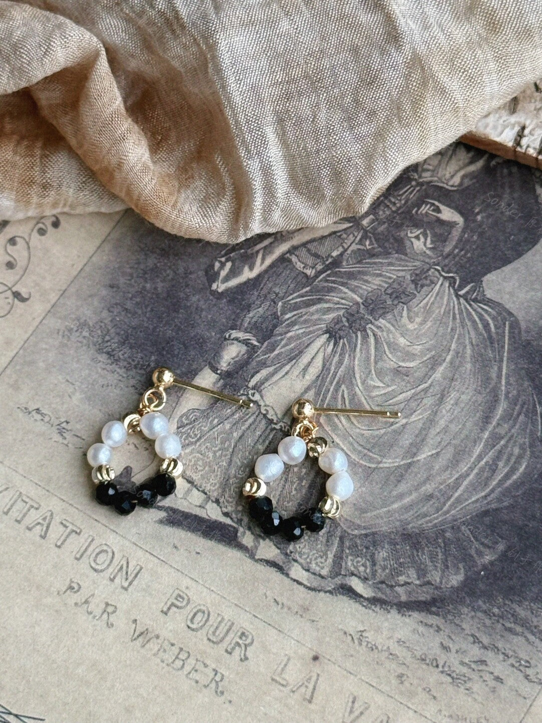 A Drop In The Ocean Hoop Earrings