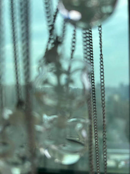 A Glass House in Snow Necklace | Necklace | Three Fleas