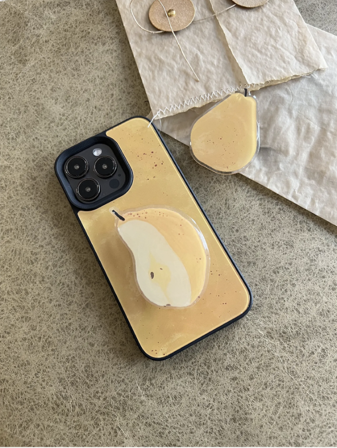 A Yellow Pear Phone Case