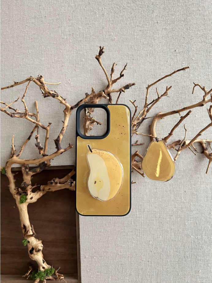 A Yellow Pear Phone Case