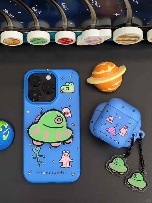 Alien Printed Funny Phone Case