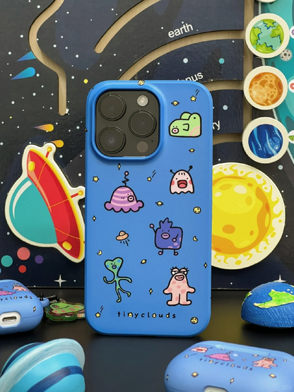Alien Printed Funny Phone Case