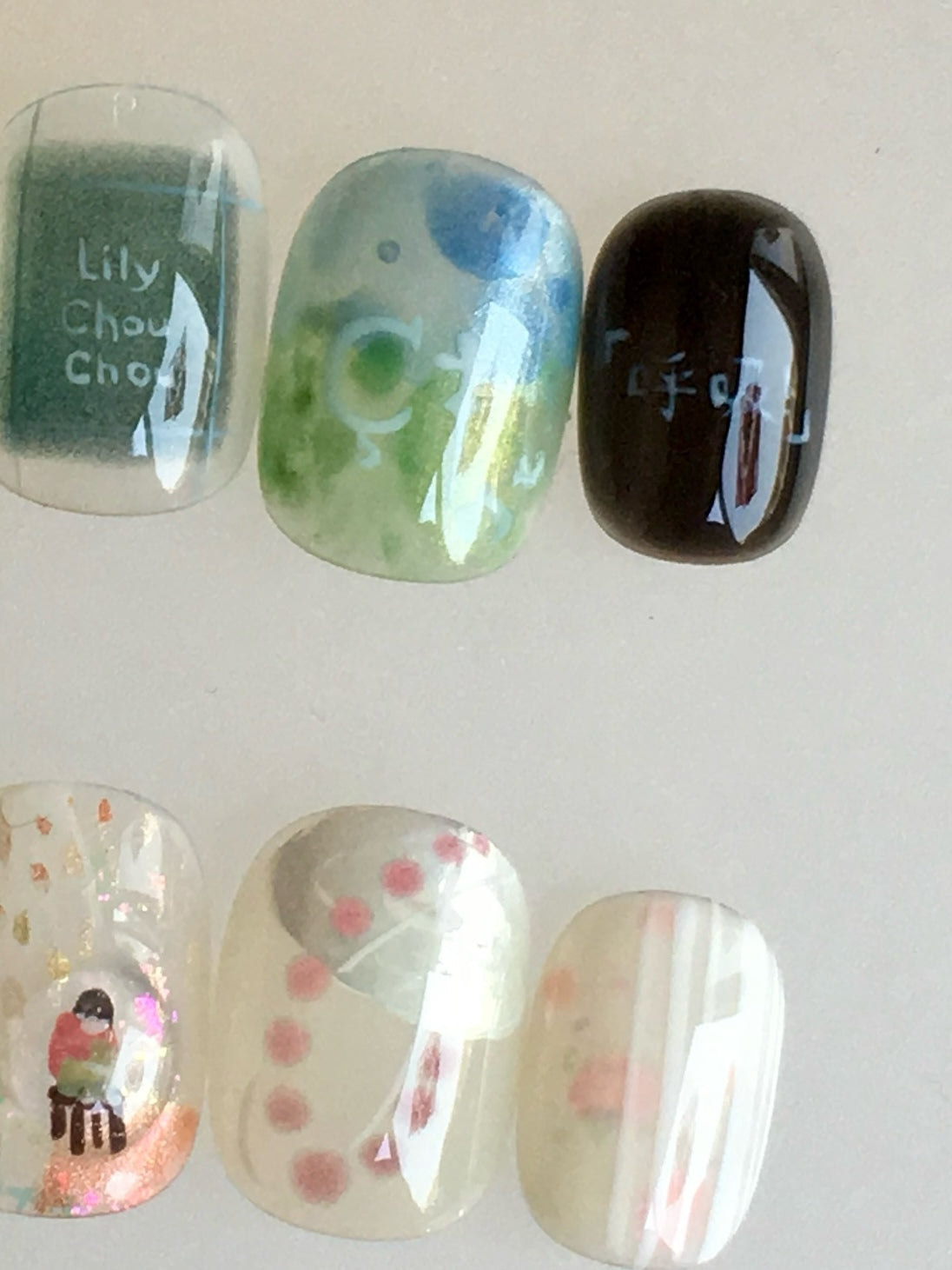 All About Lily Chou-Chou Press On Nails Set | Indie Nails Design