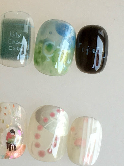 All About Lily Chou-Chou Press On Nails Set