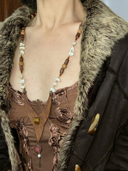 Ancient Relic Boho Layered Necklace