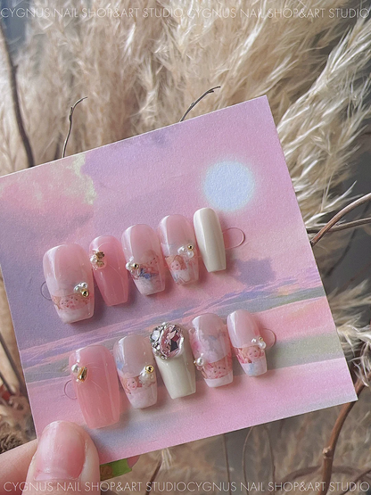 Angel Luxury Press On Nails Set