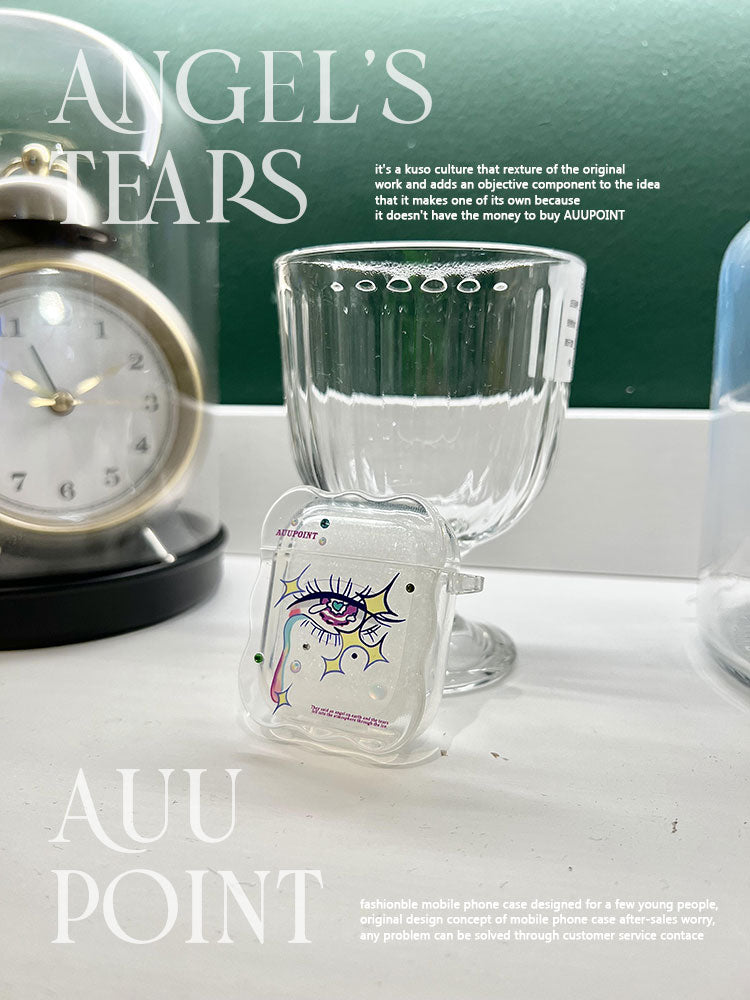 Angel Tears Printed AirPods Case