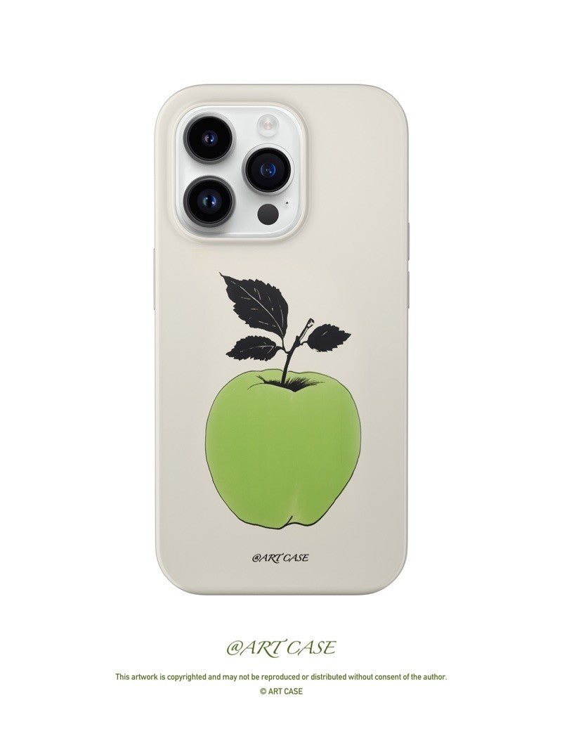 Apple Printed Phone Case