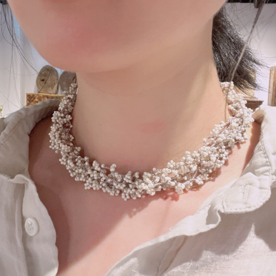 Artistic Beaded Crochet Earrings