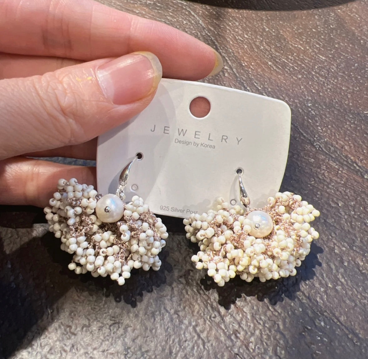 Artistic Beaded Crochet Earrings