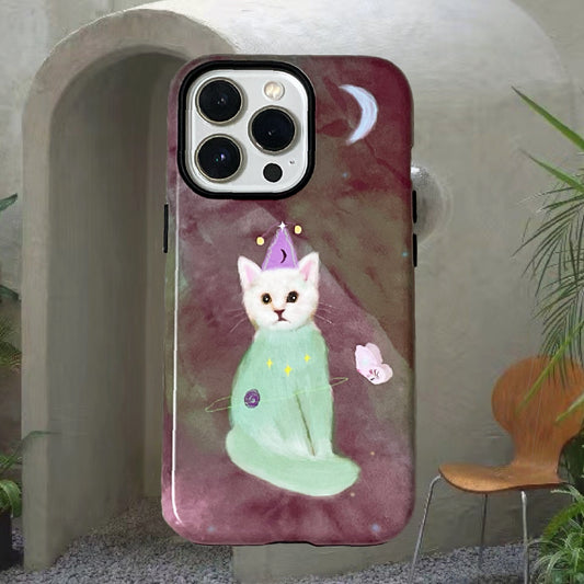 Aurora Kitten Double Layer Phone Case