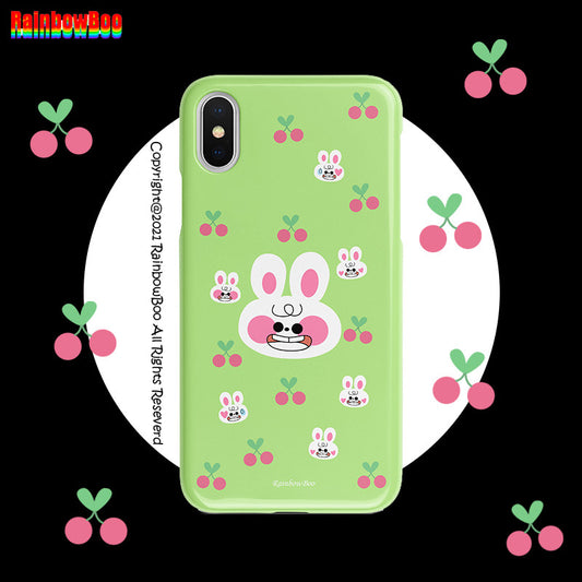Awkward Bunny Printed Phone Case