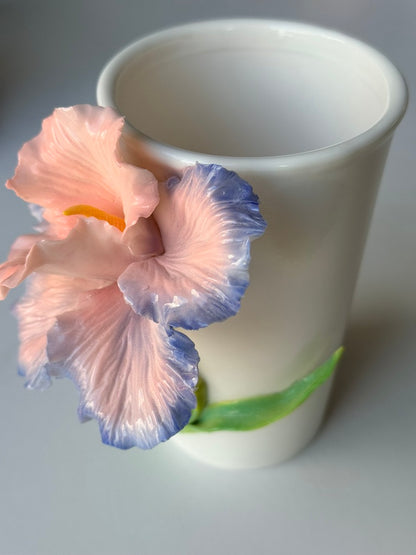 Pink Iris Cup