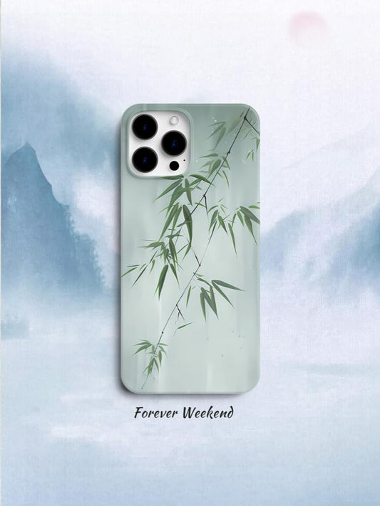 Bamboo Hanging Printed Phone Case
