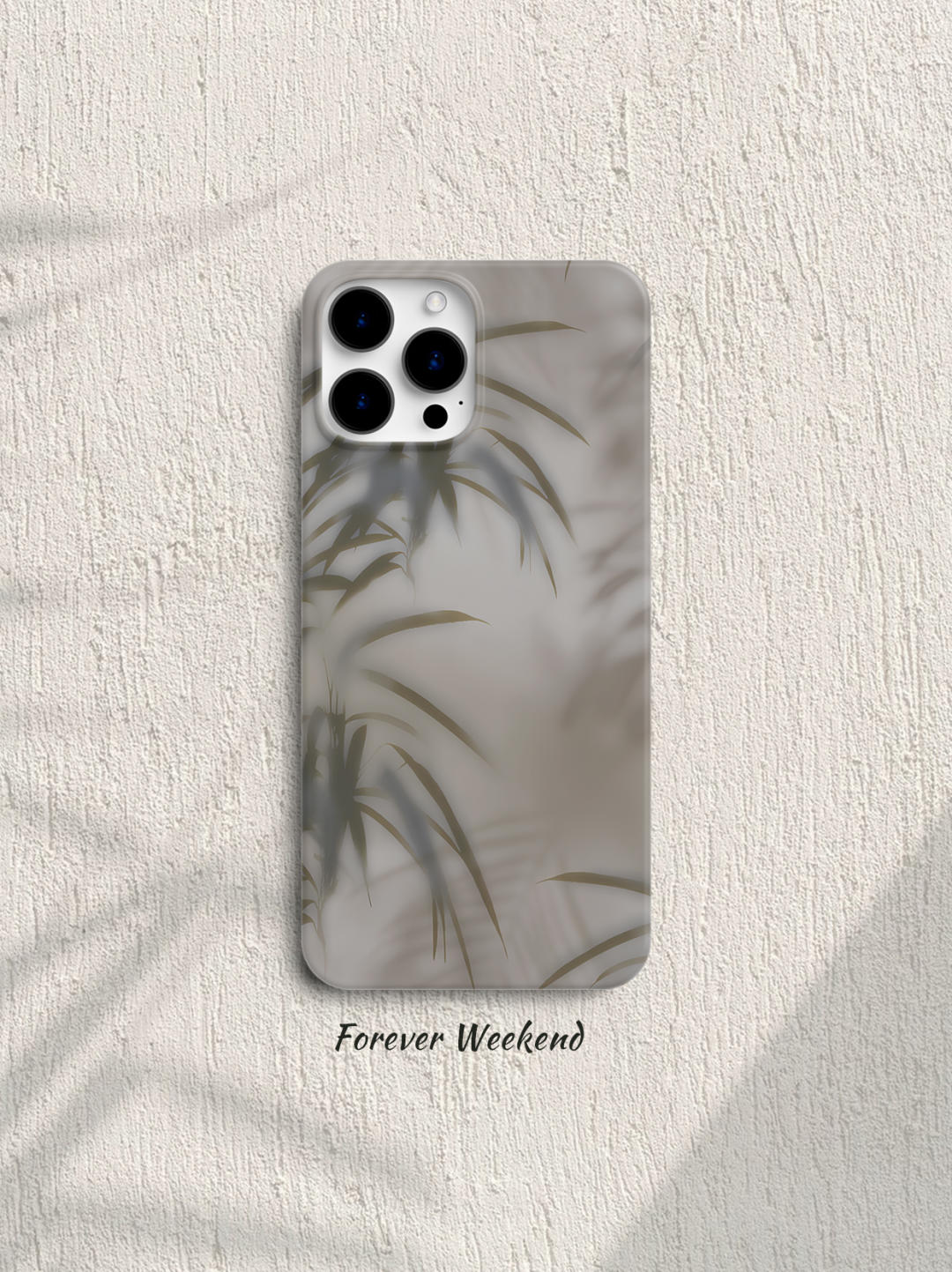 Bamboo Shadow Printed Phone Case