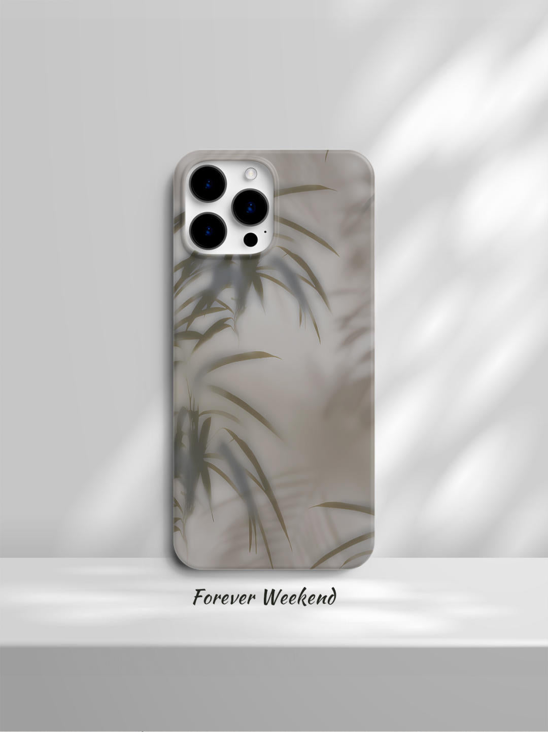 Bamboo Shadow Printed Phone Case