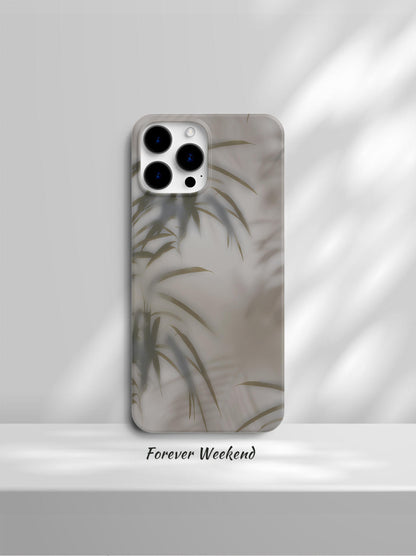Bamboo Shadow Printed Phone Case