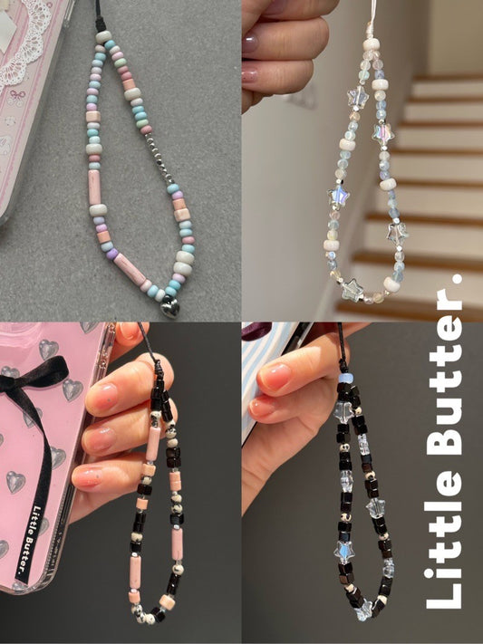 Beaded Phone Charm Collection