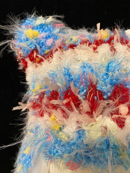 Berry Cream Fantasy Crochet Hat