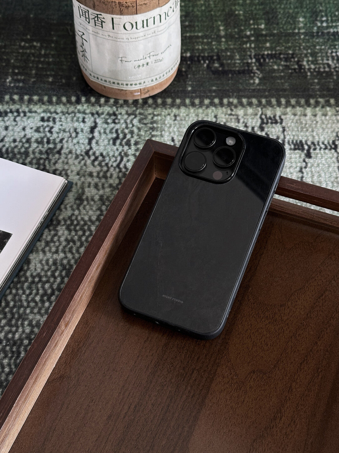 Black Cloud Phone Case