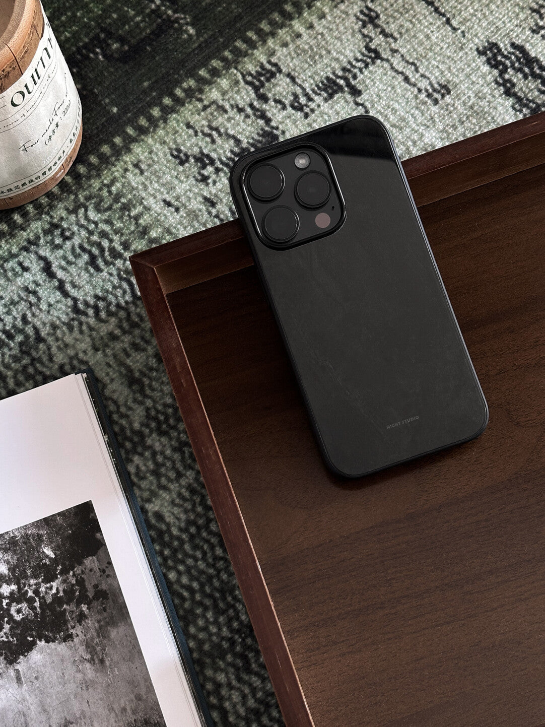 Black Cloud Phone Case