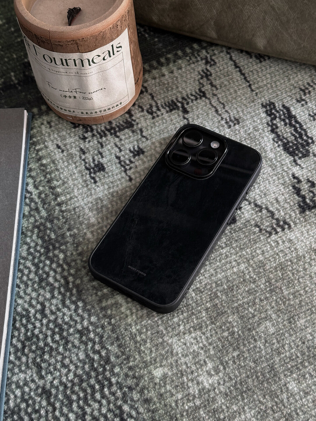 Black Cloud Phone Case