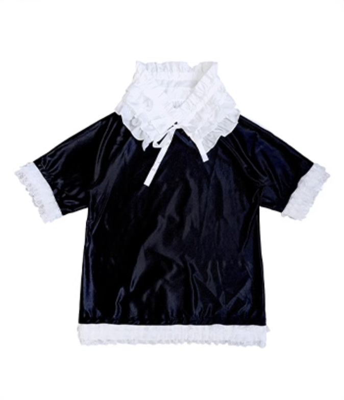 Black Lace Blokette Sports Jersey