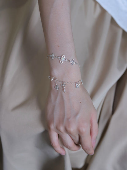 Blessing Butterfly Silver Bracelet