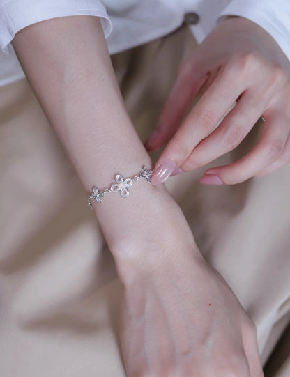 Blessing Butterfly Silver Bracelet