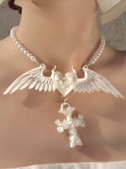 Blessing Heart 3D Printing Necklace