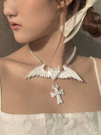 Blessing Heart 3D Printing Necklace