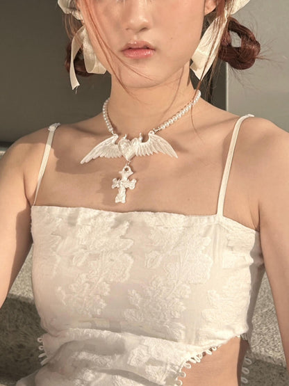 Blessing Heart 3D Printing Necklace
